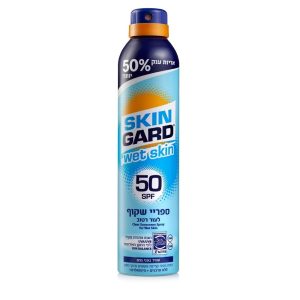 ספריי שקוף לעור רטוב הגנה מפני קרינת השמש SPF 50, 300 מ"ל